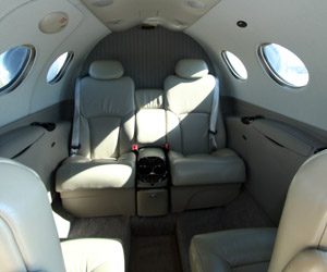 The Cessna Citation Mustang is all about comfort with room for up to five passengers.